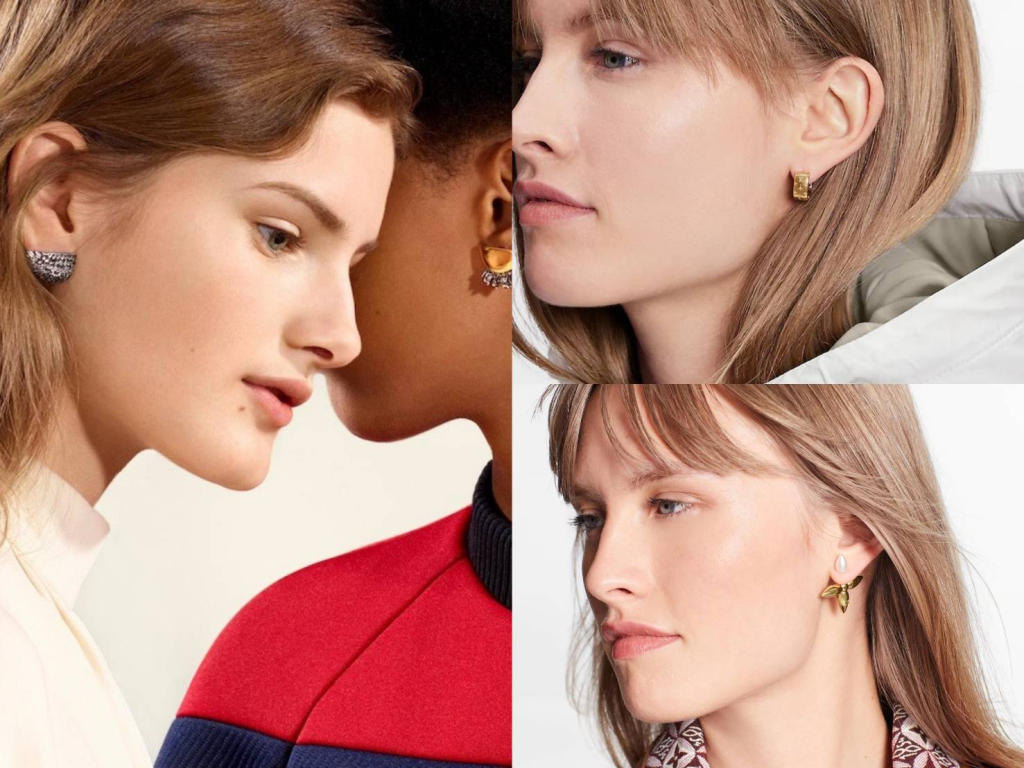 Louis Vuitton Louisette Macro Earrings